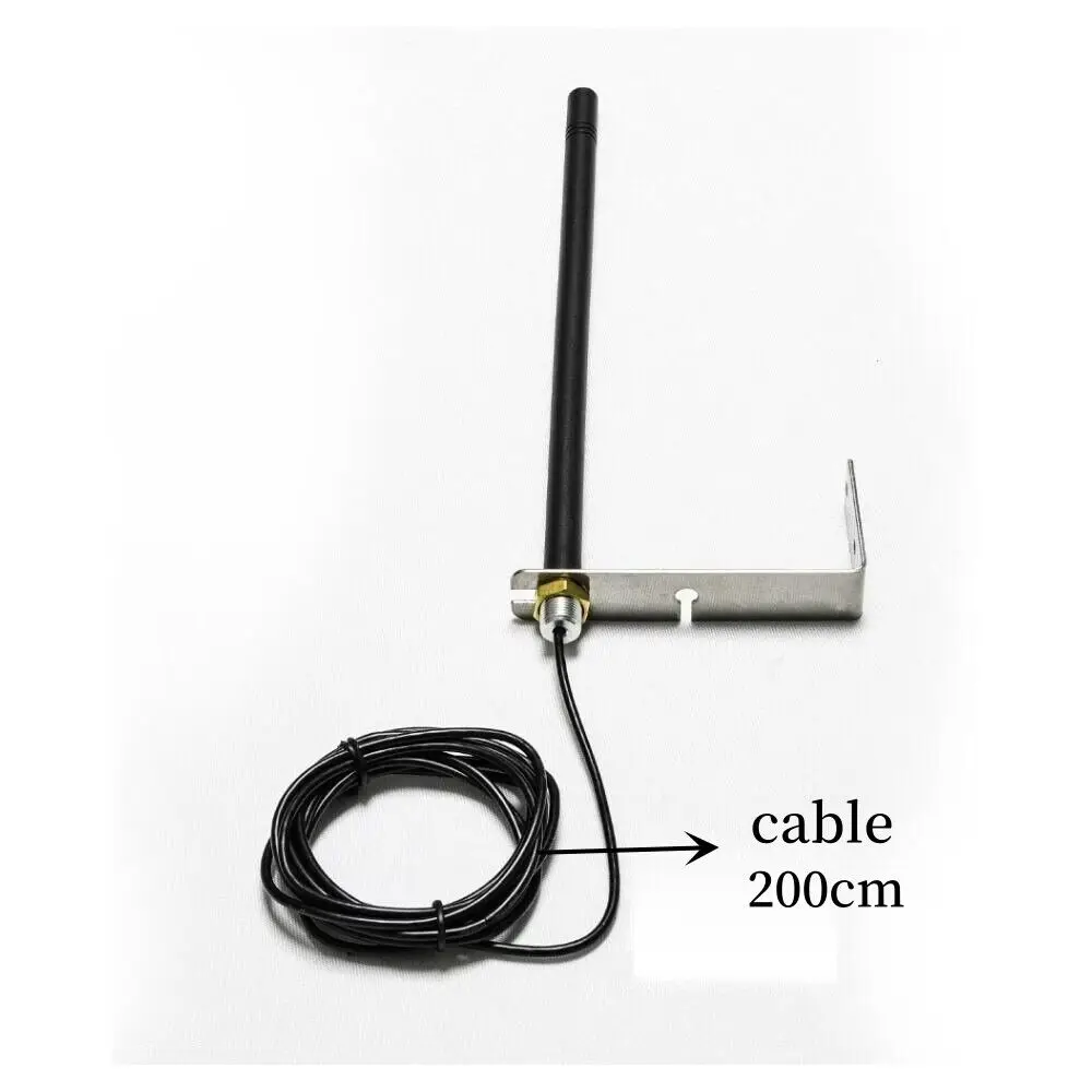 Garage door universal 868MHz antenna, radio signal enhancement repeater, outdoor waterproof garage door opener external antenna