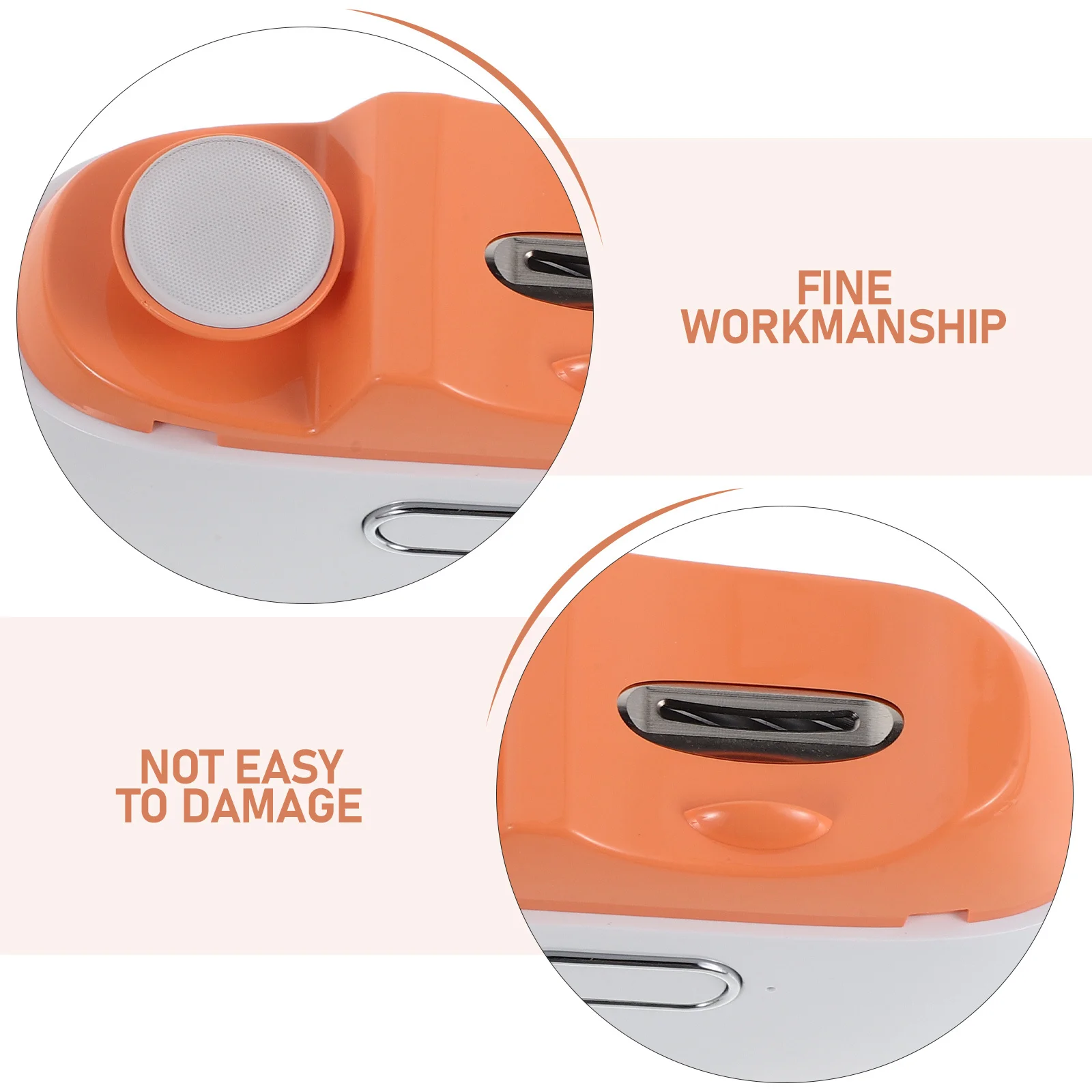 Elektrische teennagelknipper Oplaadbare draagbare stille trimmer voor senioren Dames Heren Automatische vingernagelknipper