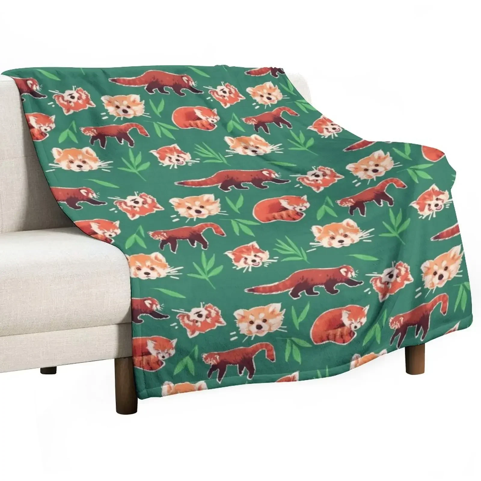 

red pandas Throw Blanket Picnic Thermal Blankets