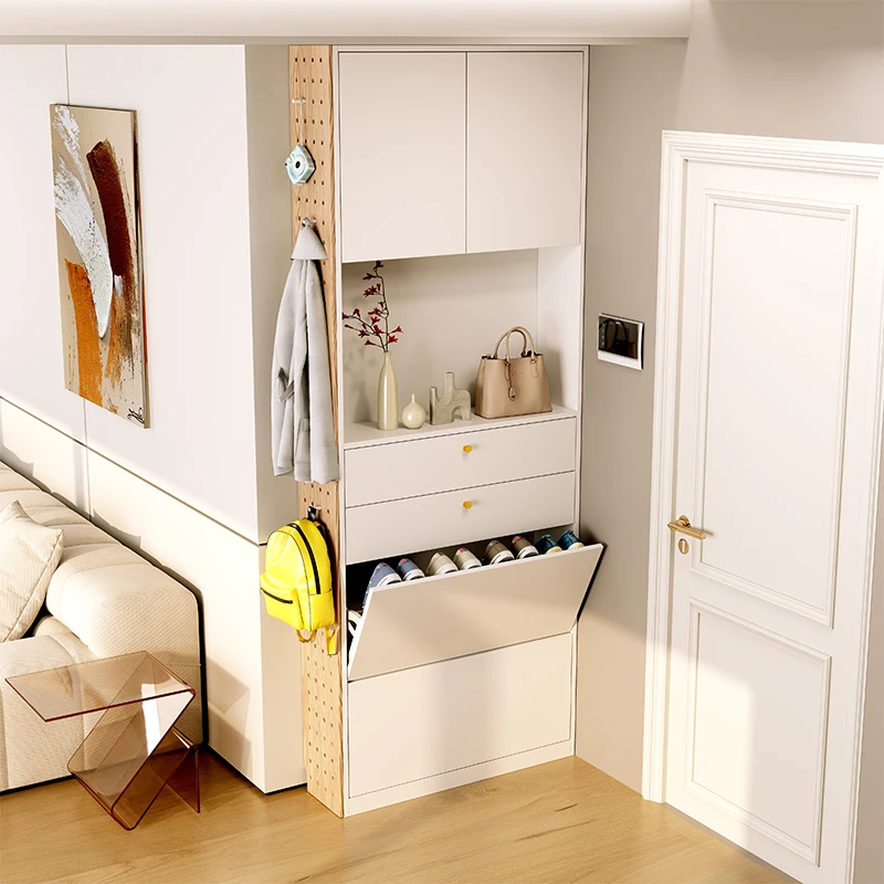 

Box Luxury Shoe Shelf Headboards Italian Minimalist Garden Designer Shoe Shelf Stackable Metal Gabinete Shoemakers Furniture