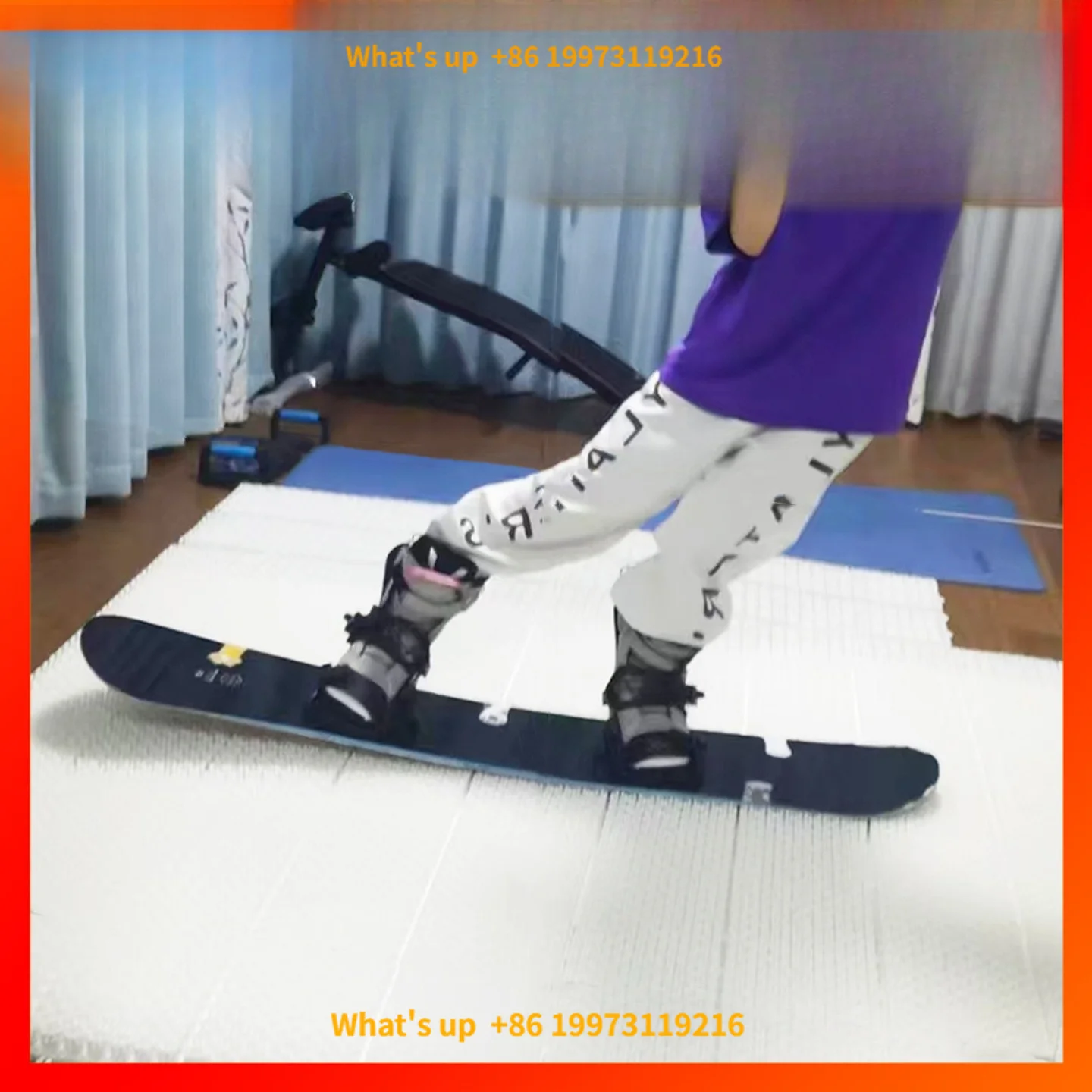 2026 Ski blanket Dry ski mat Home flat flower practice splicing dry snowboard Outdoor simulation dry snow blanket