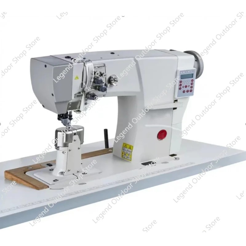 

Automatic SC-592 Shoe Post Bed Overlock Electric Industrial Lockstitch Double Computerized Roller Sewing Machine