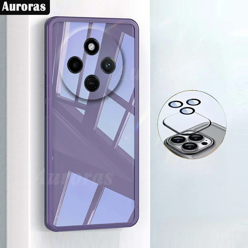 Coque Translucide en Silicone Antichoc pour Xiaomi, Étui Complet Transparent pour Redmi 14C 14 redmi A4 14c, Document Solide, Casque d'Écoute C75 4G c75