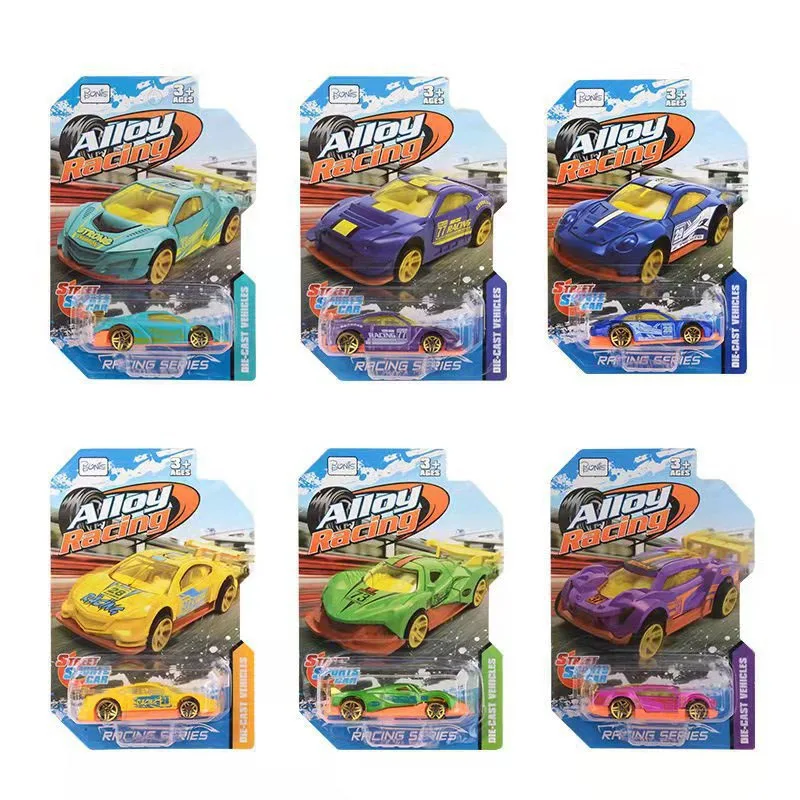 1/64 Beach Motorcycle Monster Racing Alloy Car Model Children\'s Toys Diecast Model Boxed Car Collectible Miniature Cars Gift