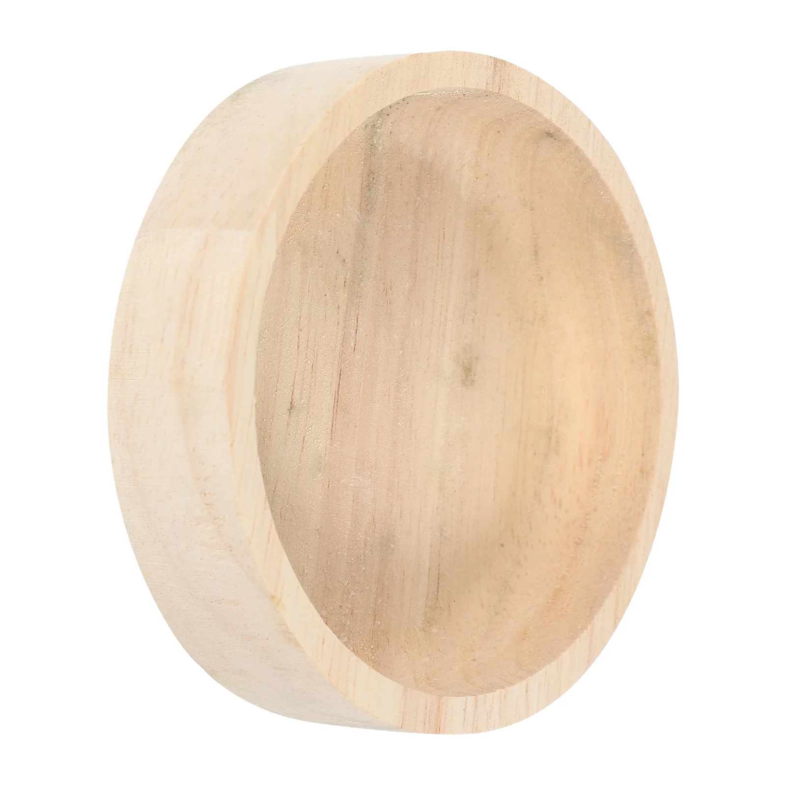 

Wooden Pet Feeding Bowl for Dwarf Hamsters Gerbils Rats Small Animals Smooth Easy to Clean Stable Base Ideal Squirrel