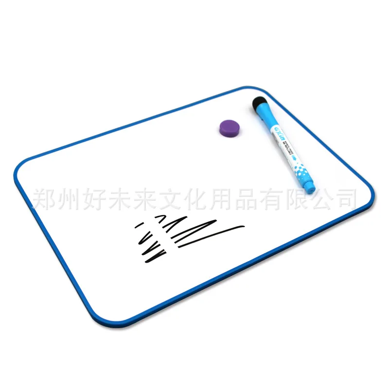 Handheld Erasable Magnetic Children's Drawing Board Double-sided Home Note Taking Teaching Tool Display Blackboard Random Colour