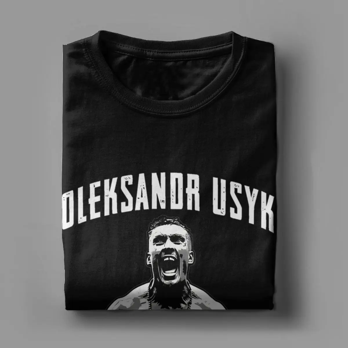 Summer Men Women\'s Oleksandr Usyk Undisputed Heavyweight Graphic Printed Tee Shirt Pure Cotton Ukraine Boxing Boxer T Shirts Tee