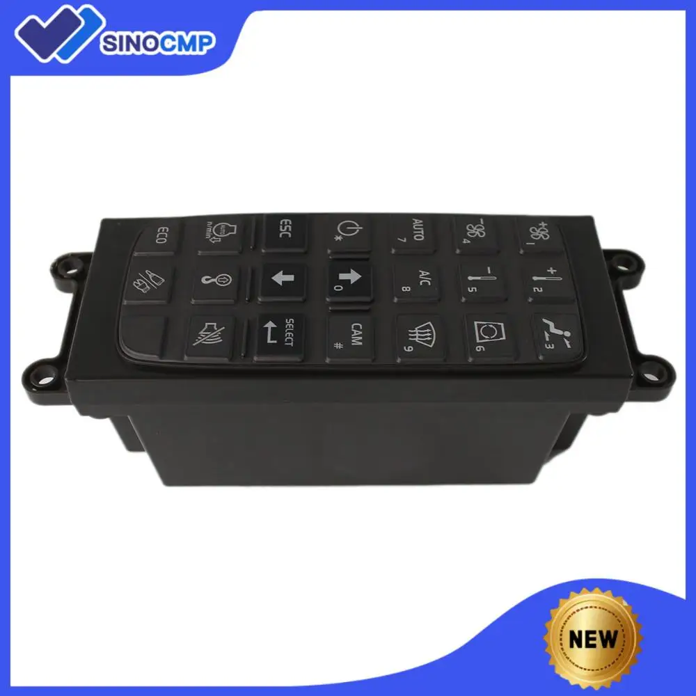 

Excavator Switch Instrument Keypad for Volvo EC120D EC180D EC300D EC380D EC750D VOE14568905 14594714 14701419 Replacement Parts