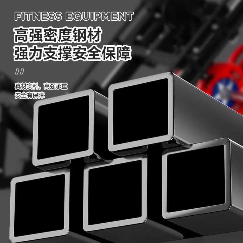 Multi‑function Hack Squat Leg Press Combo Machine Commercial Home Gym Fitness Equipment for Leg Muscle Strength Training Workout