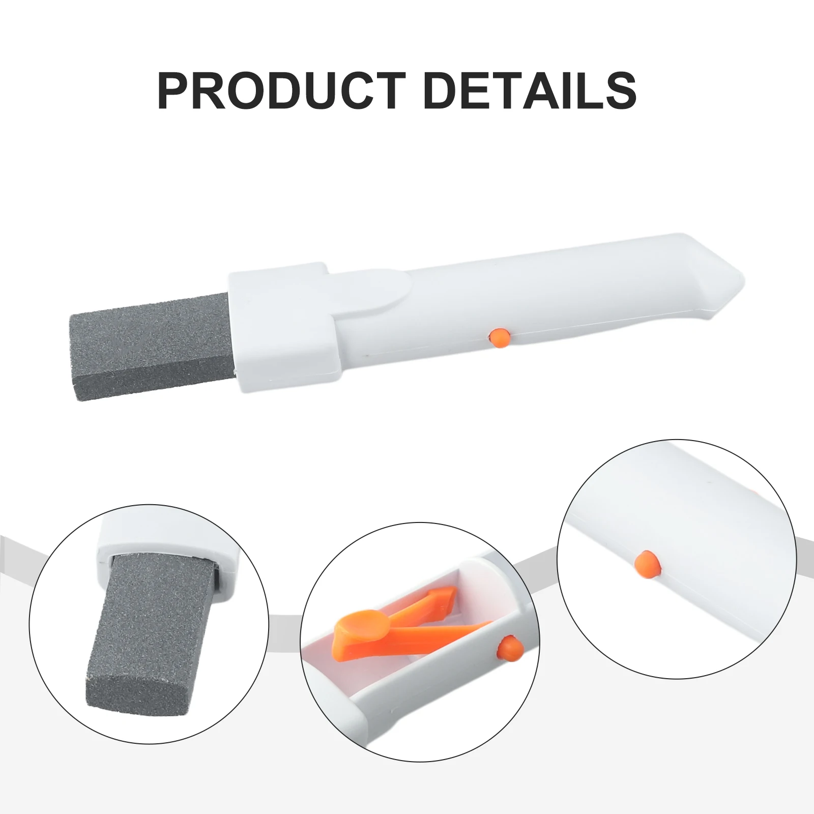 Peças de equipamentos de piscina de pedra-pomes de alta qualidade, manchas de folhas, marcas de ferrugem, cabeça de limpeza, cabo fácil de clipe, piscina de pedra-pomes