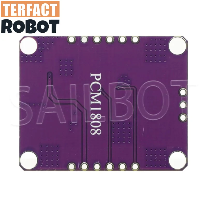 1-10PCS PCM1808 105dB SNR Audio Stereo ADC Single-Ended Analog-Input Decoder 24bit Amplifier Board Player Module - view 6