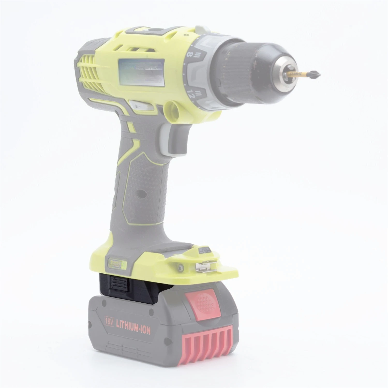 

Battery Adapter For Bosch 18v compatible To For Ryobi 18v Tools Converter(Not include tools and battery