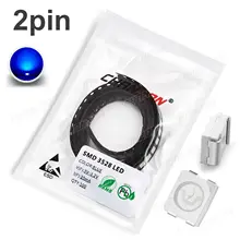 100pcs 3528 SMD LED Chips Micro 3V #4