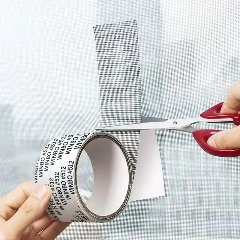 Window Screen Tape Anti-mosquito Screen Repair Subsidy Door Curtain Mosquito Net Hole Patch Repair Self-adhesive Screen Tape