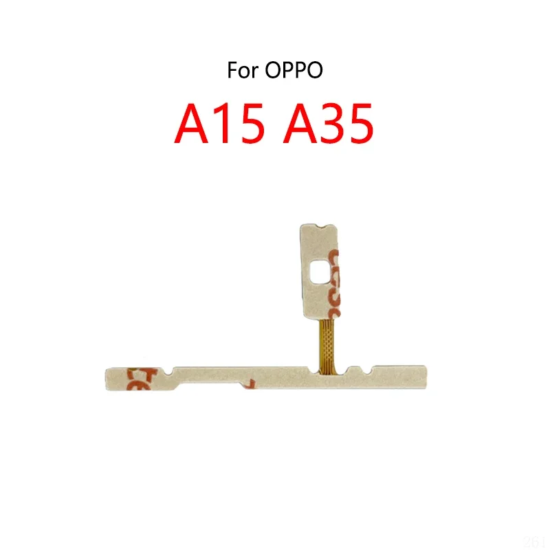 Pop Power Button Switch Volume Mute Button On / Off Flex Cable For OPPO A15 A35