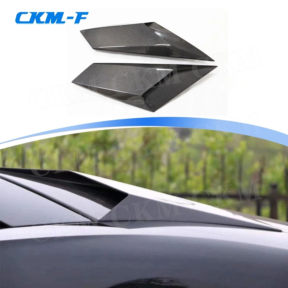 

Carbon Fiber Rear Bumper Side Air outlet Splitters Flaps Apron For Lamborghini Aventador LP700 LP720 Upgrade ti LP750 SV Style