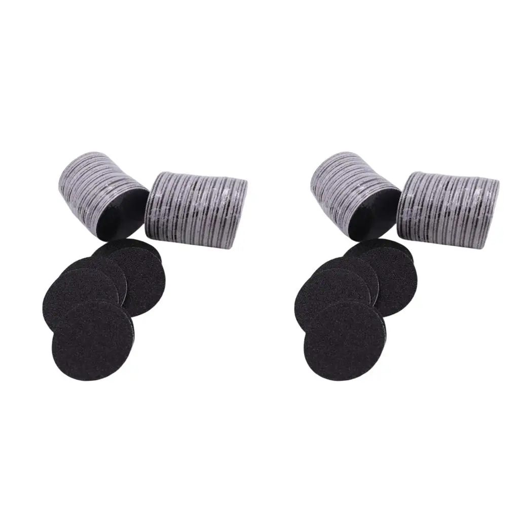 Disposable Foot Sandpaper Disk 80 Mesh 180 Mesh Replacement Sandpaper Pads for Pedicure Electric Foot Rasp