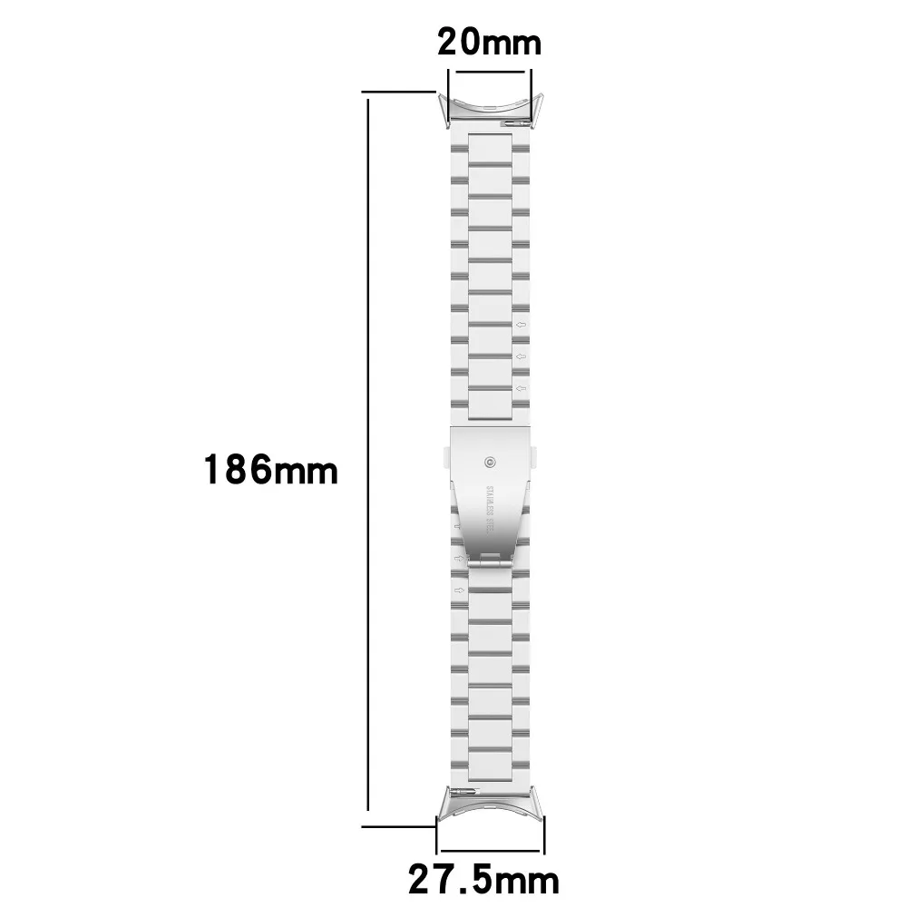 New Metal Stainless Steel Strap Wrist 41/45MM Bracelet Smart Watch Accessories Watchband for Google Pixel Watch 3/2/1