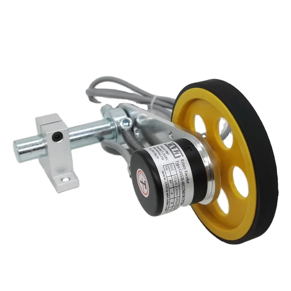 在庫あり CALT 38mm ロータリーエンコーダ 織物カウンターメーター 測定ホイール 工業用