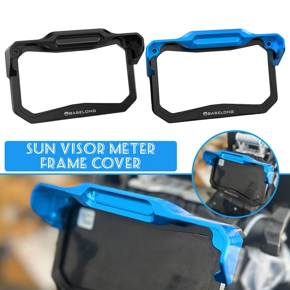 

For CFMOTO 450 MT 450MT Ibex450 2024 2025 2026 Motorcycle TFT Guard with sun visor Meter Frame Cover Screen Glare Shield Guard