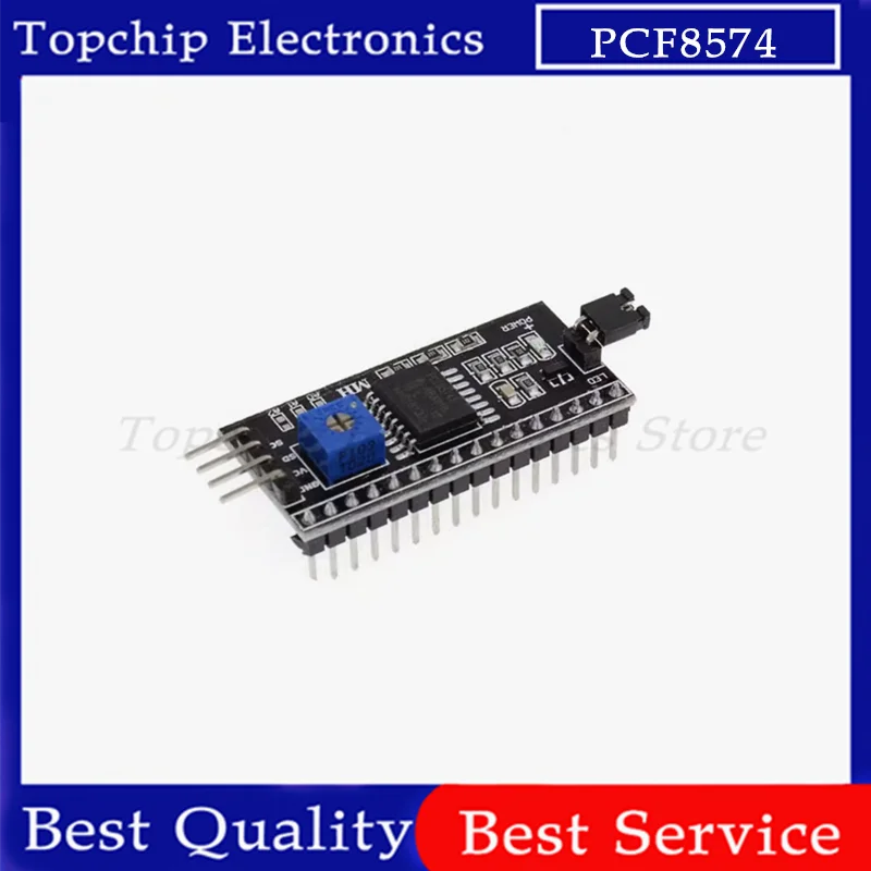 1-5pcs IIC I2C TWI SPI Serial Interface Board Port 1602 2004 LCD LCD1602 Adapter Plate LCD Adapter Converter Module PCF8574