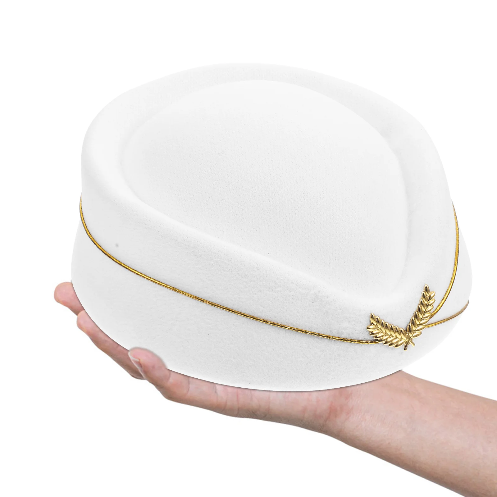 

Шляпа стюардессы, легкий размер стюардессы авиакомпании для косплея, декор для вечеринки, шляпа стюардессы