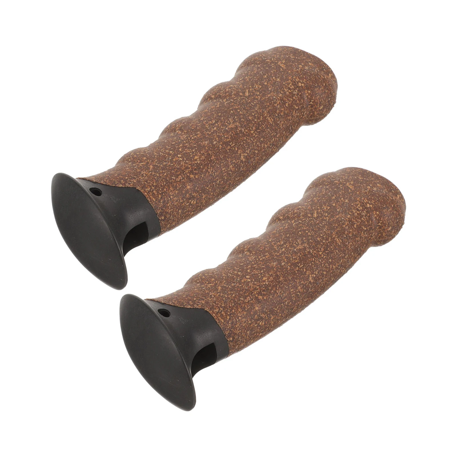 

2Pcs Hiking Pole Handle Ergonomic Grip Replacement Outdoor Trekking Rod Handle for Camping Walking Stick Universal Fit