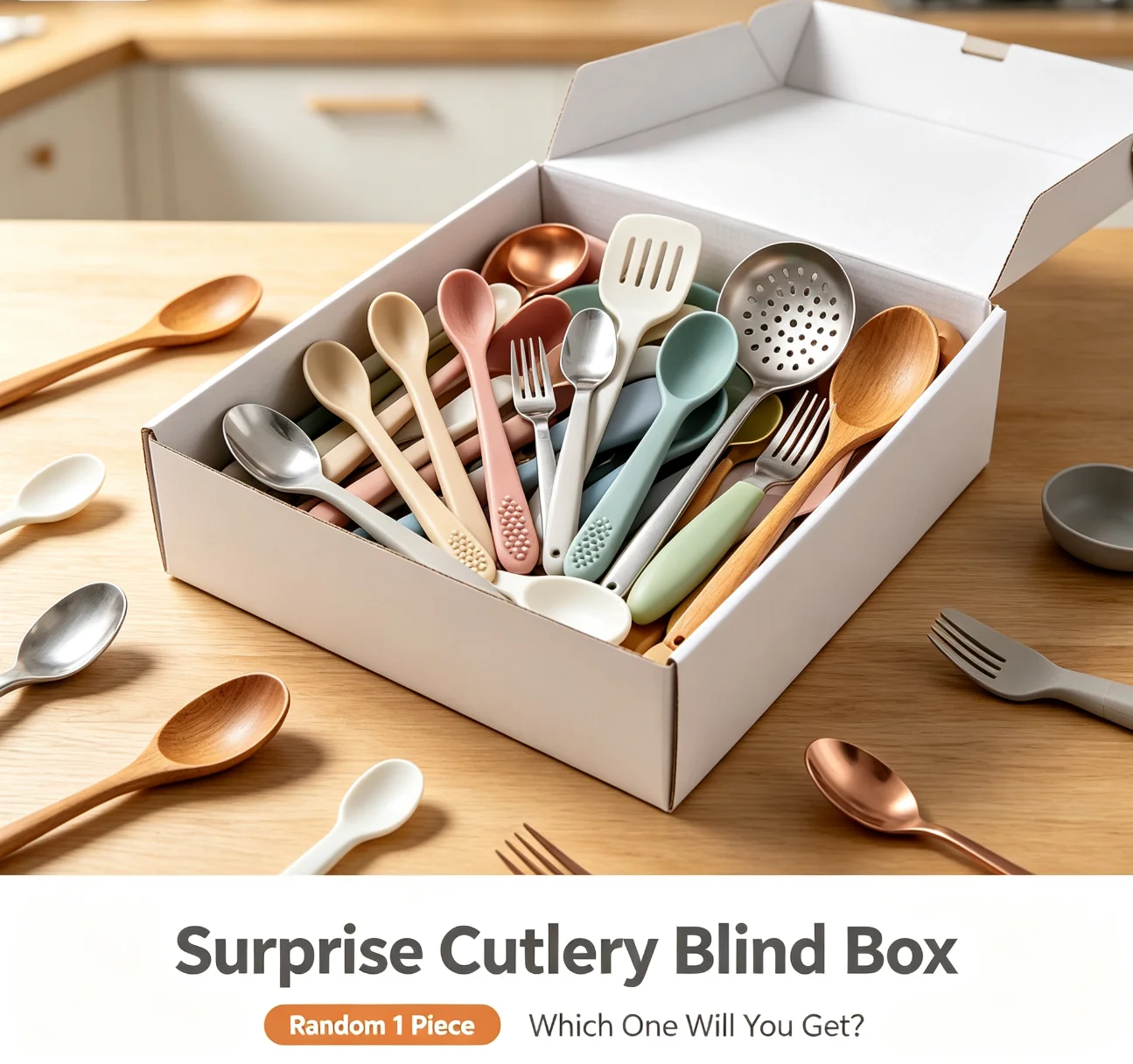 This Surprise Blind Box Provides You With One Random Tableware Item