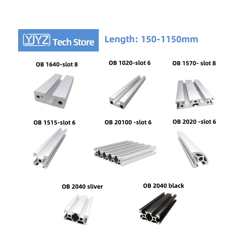 

Aluminum Profile European Standard 1640-3030 Industrial Aluminum Profile Mask Machine Accessories Square Tube Frame