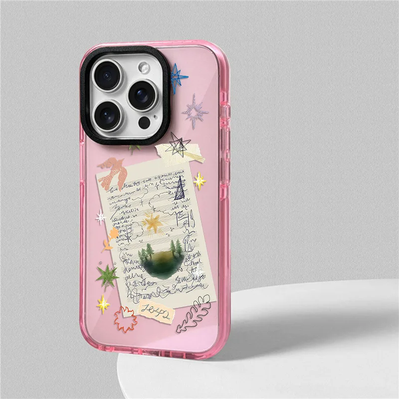 الحيوانات القط قضية الهاتف آيفون 17 16 15 14 13 12 11 برو ماكس XR 7 8 زائد SE 2020 2022 البسيطة الهواء لينة بولي TPU للصدمات الغطاء الخلفي #3