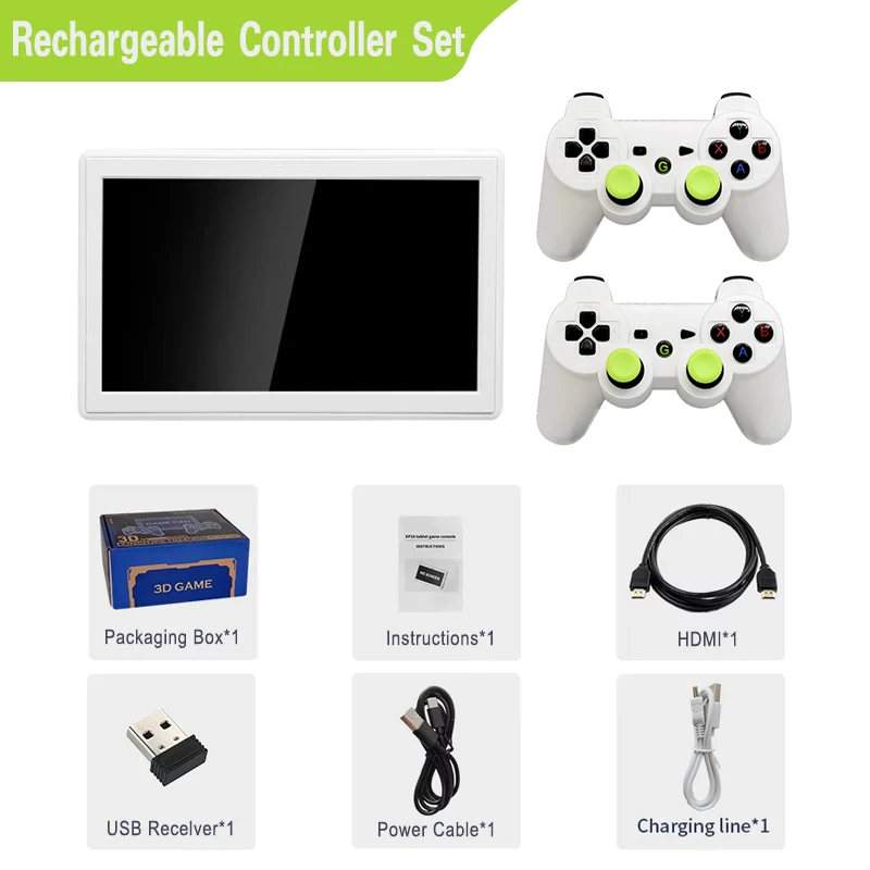 Coopreme XP18 テレビゲーム機 HD出力 7インチ画面 レトロポータブル