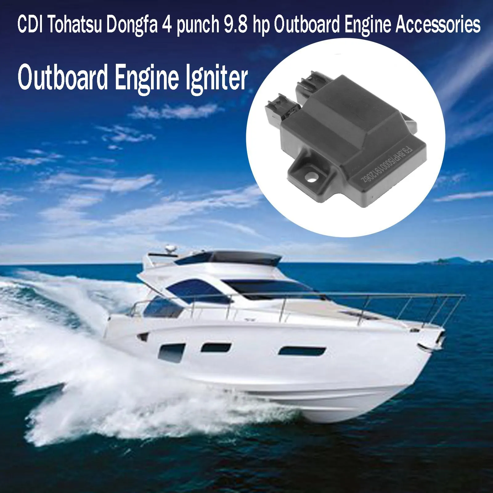 Outboard Engine Igniter 3AA-06060-0 CDI for 4 Punch 9.8 Outboard Engine Accessories