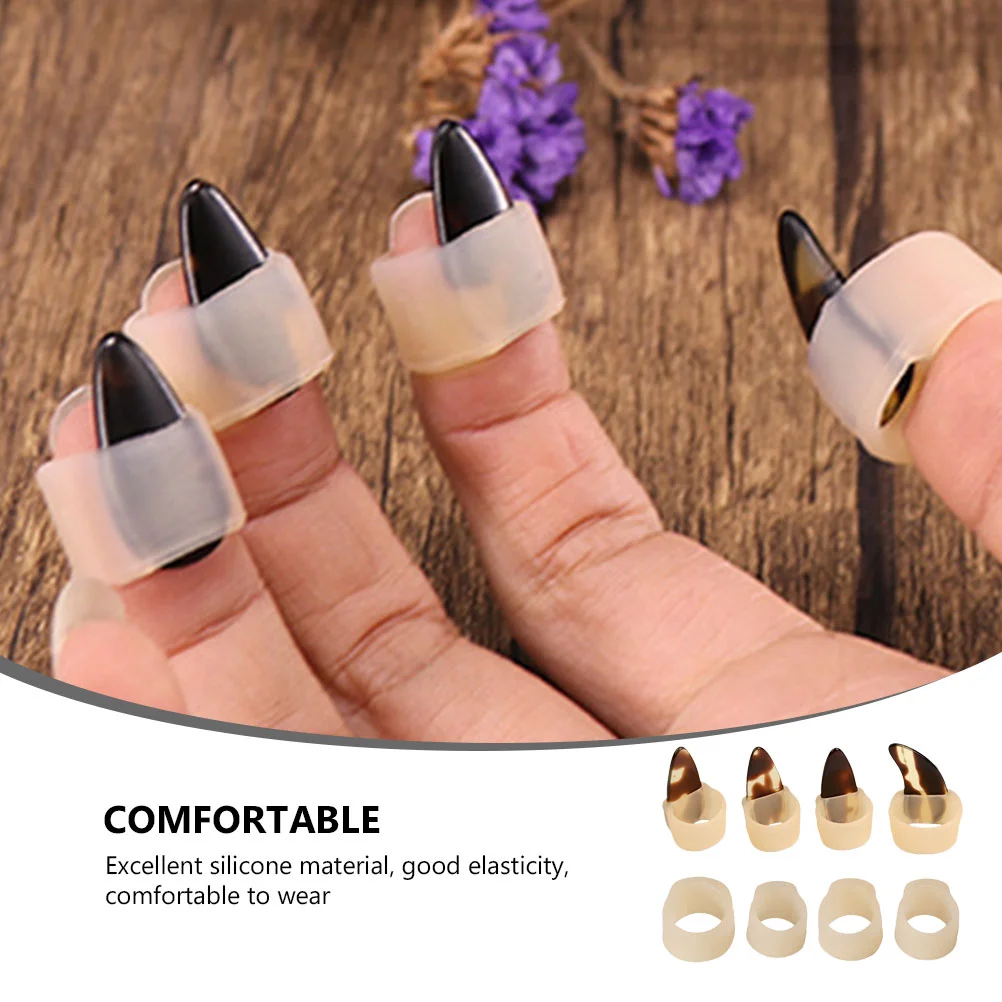 Breathable Nail Protectors Electric Thumb Picks For Covers Practice Guzheng Accessories Electric Thumb Picks For Protection