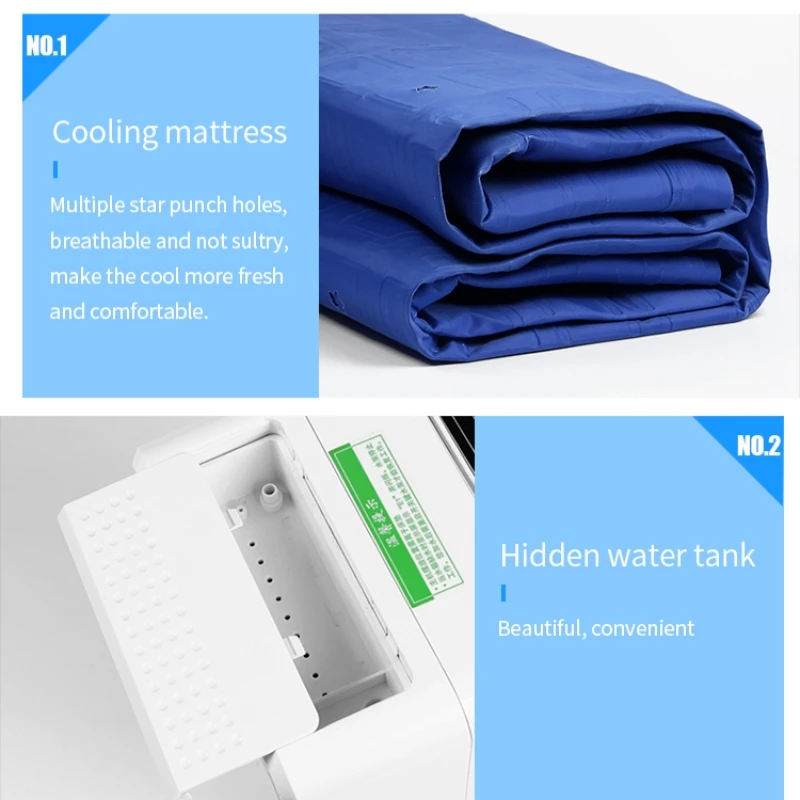 냉각 매트리스 패드, 수냉식 매트리스 패드, 물 온도를 순환하여 냉각하는 침대 냉각 시스템, 연속 냉각 기능, 인기 판매 상품