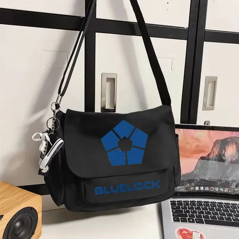 Anime BLUE LOCK Mikage Reo Seishiro Nagi Cosplay Anime bolsas de mensajero de lona bolso de hombro de dibujos animados accesorios regalo de Navidad