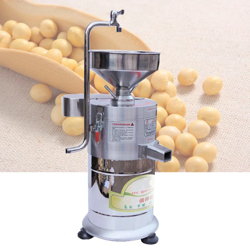 

Commercial Soya Milk Machine Stainless Steel Soy Grinder Electric Dregs Slurry Separate Soybean Milk Machine