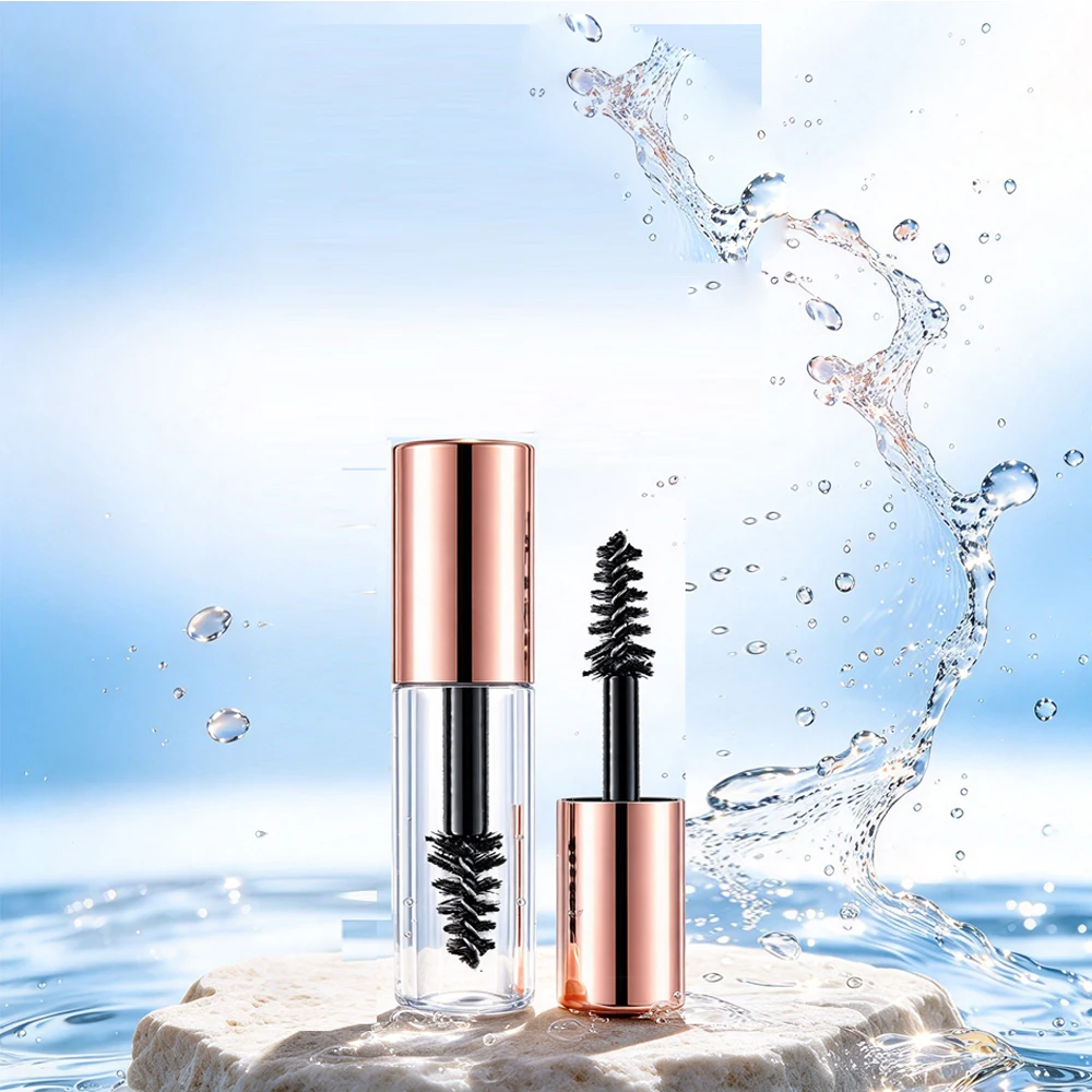 100/200Pcs 2ml Empty Mini Mascara Tube with Eyelash Wand Refillable Small Sample Size Eyelashes Cream DIY Cosmetics Container
