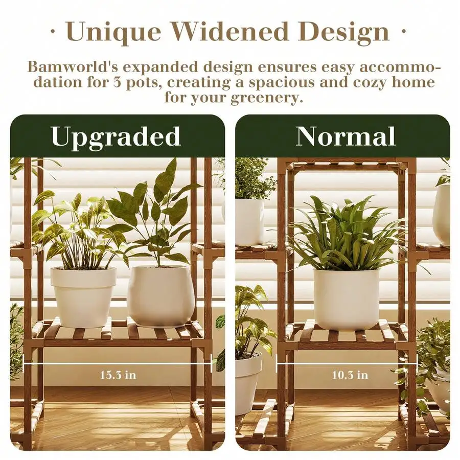 Plant Stand Indoor Hanging Plant Shelf Outdoor Large Plant Rack For Multiple Plants Boho Home Decor Plant Gift For Mom Woman image 6