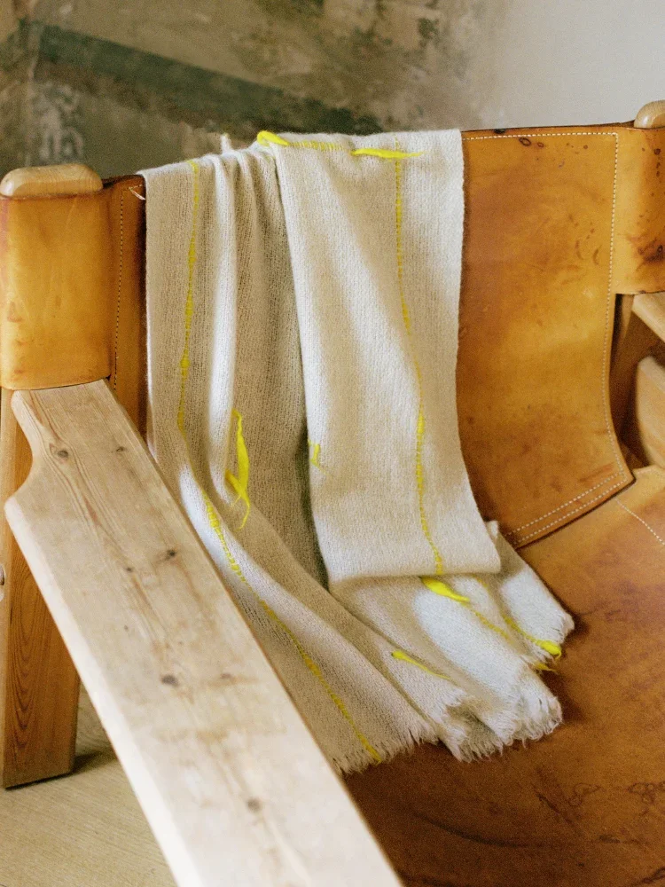 24 Autumn and winter wildflower baby blanket yak fluff