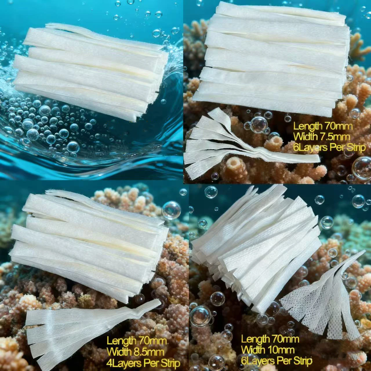 

Car Interior 70mm Organic Classic Cotton Muilt Layers Strip Unbleached Repacked Preloaded WICK DIY Liquid Oil Absorb Accessary