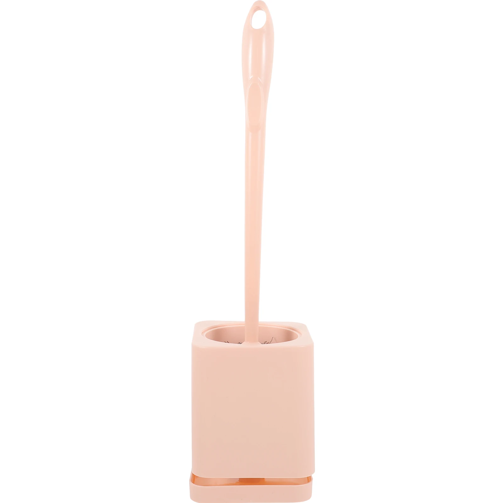 

Long Handle Toilet Brush With Base Toilet Urinal Brush Home Bathroom Hotel Cleaning Accessories for Home Bathroom (Pink)