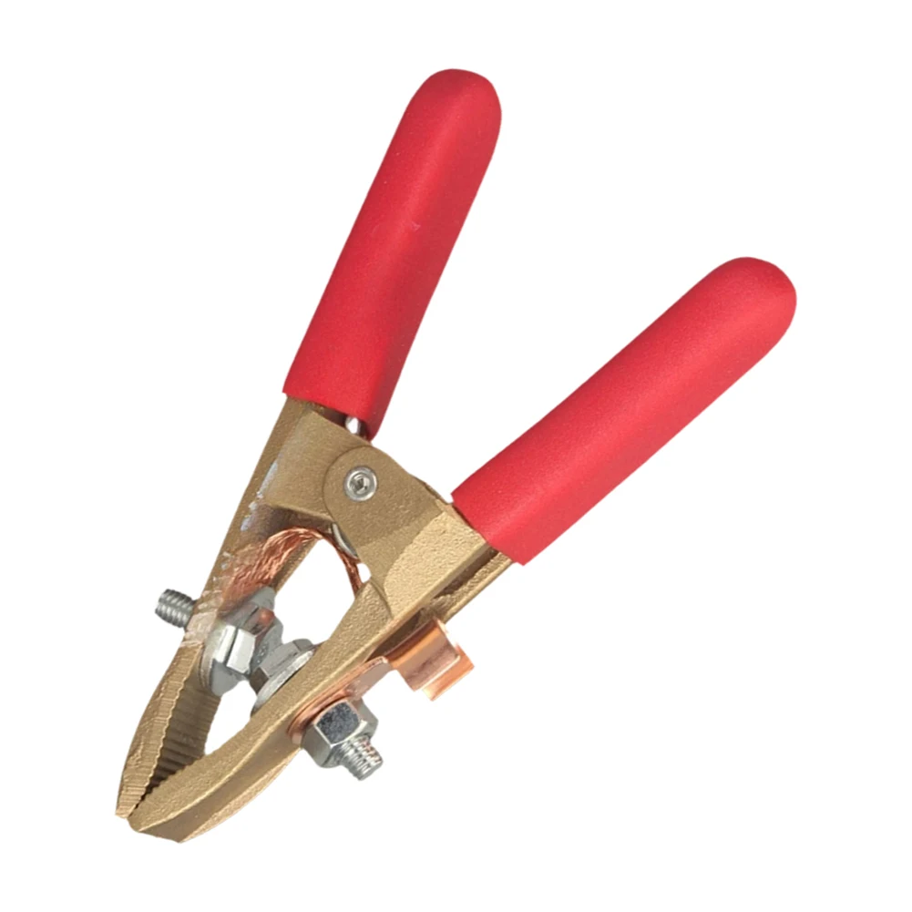 

Зажим заземляющий 400А, А-образный, из латуни, для заземления при высокотоковой сварке, например, TIG, MIG, контактной сварке и сварке шпилек.