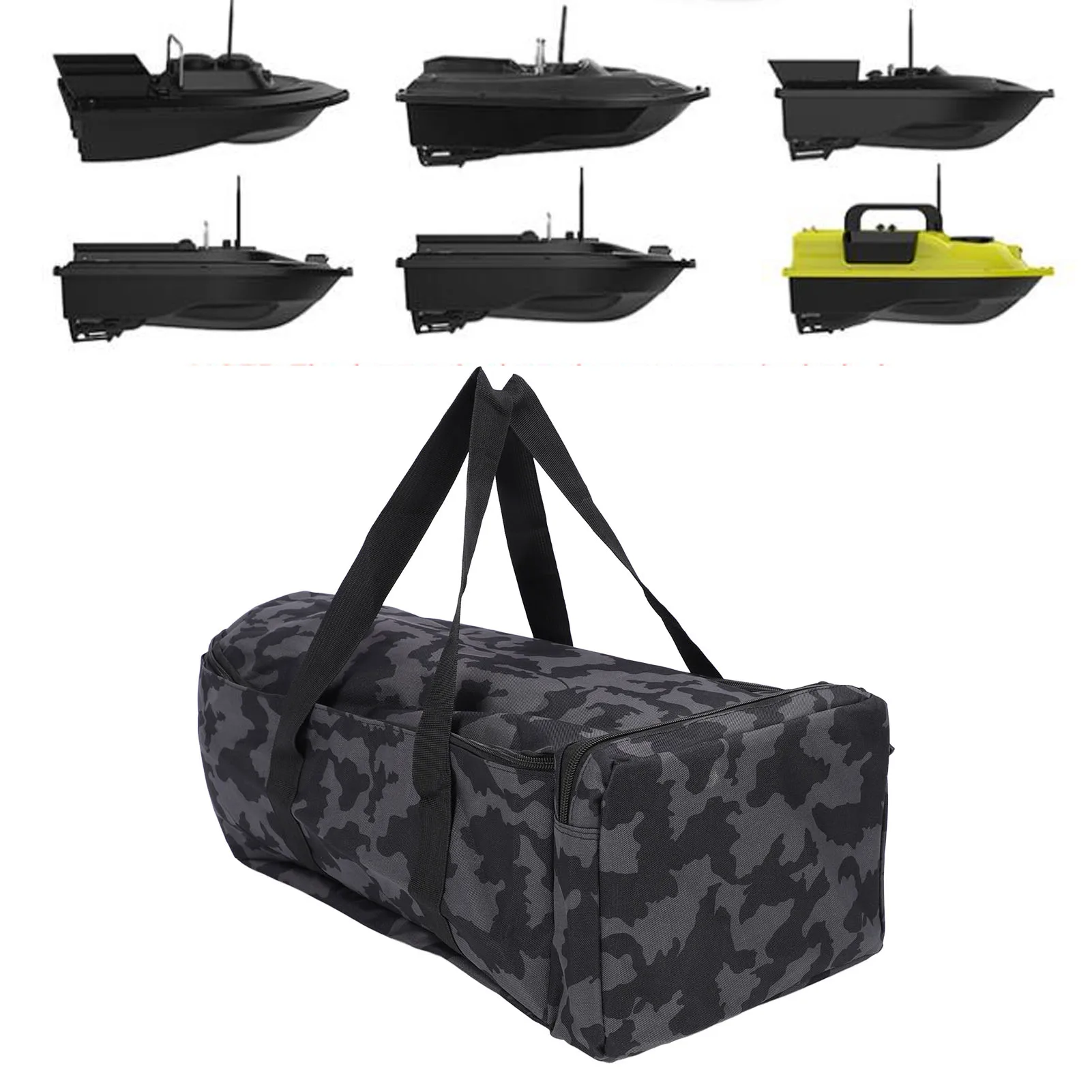 Fishing Bait Boat Storage Bag Portable Waterproof 1000D Oxford Cloth Tackle  Carry Case Fishing Boat Storage Bag