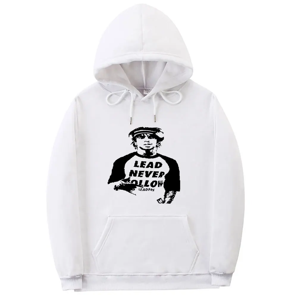 

Rapper Chief Keef Lead Never Follow Leaders Graphic Print Hoodie Male Vintage Sweatshirt Men's Fashion Hip Hop Oversized Hoodies