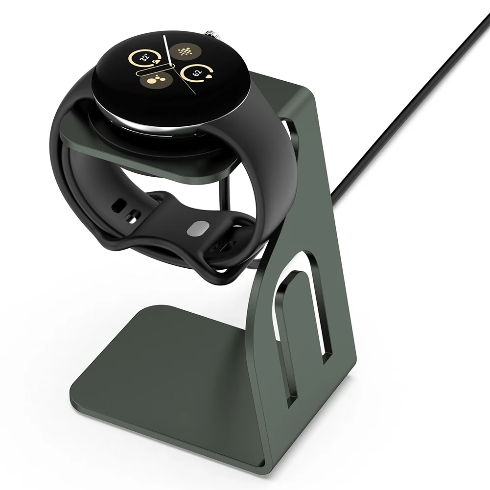 

Charger Dock Metal Anti-Slip Charging Stand Dock Holder Charger Dock Stand Bracket Holder for Google Pixel Watch 3 41mm 45mm