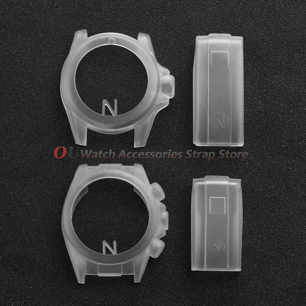 For Rolex Water Ghost DayTona 40mmWatch Case Watch Protective Case Transparent Scratch-proof Waterproof Silicone Protactive Film