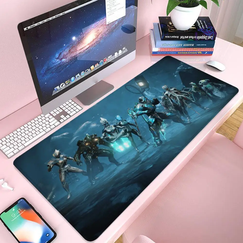 

Warframe Mouse Pad Gaming 900×400 Mousepad Gamer Xxl Mouse Mat Offices Accessories Keyboard Long Pad Computer Desk Mat