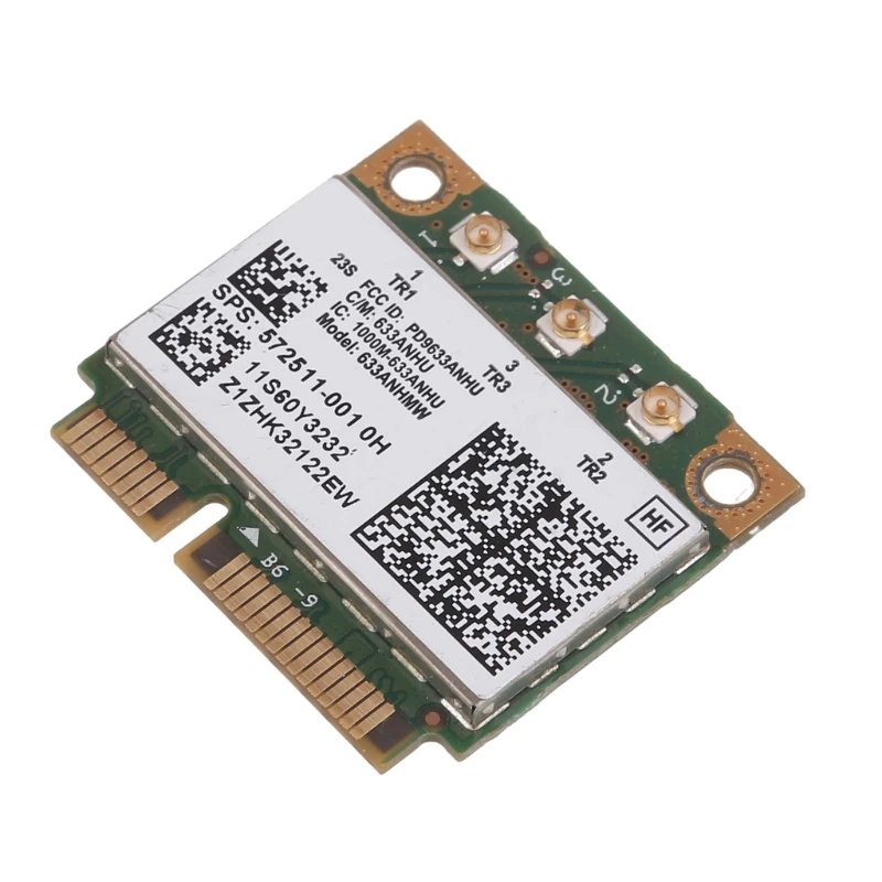 Tarjeta inalámbrica 6300 572511-001, adaptador redes, tarjeta WLAN para EliteBook 8440P 2540P, accesorio adaptador Wifi para