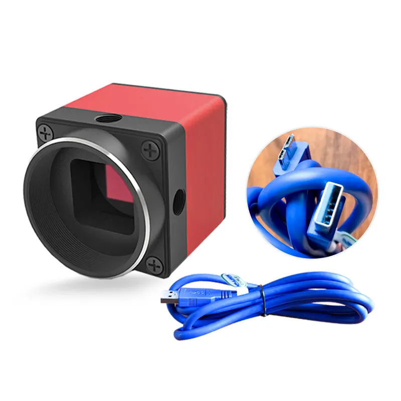 Cmos Microscópio Industrial Câmera Ocular Digital Eletrônico Usb3.0 5mp