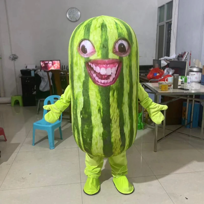 Watermelon strip doll costume Halloween prop costume